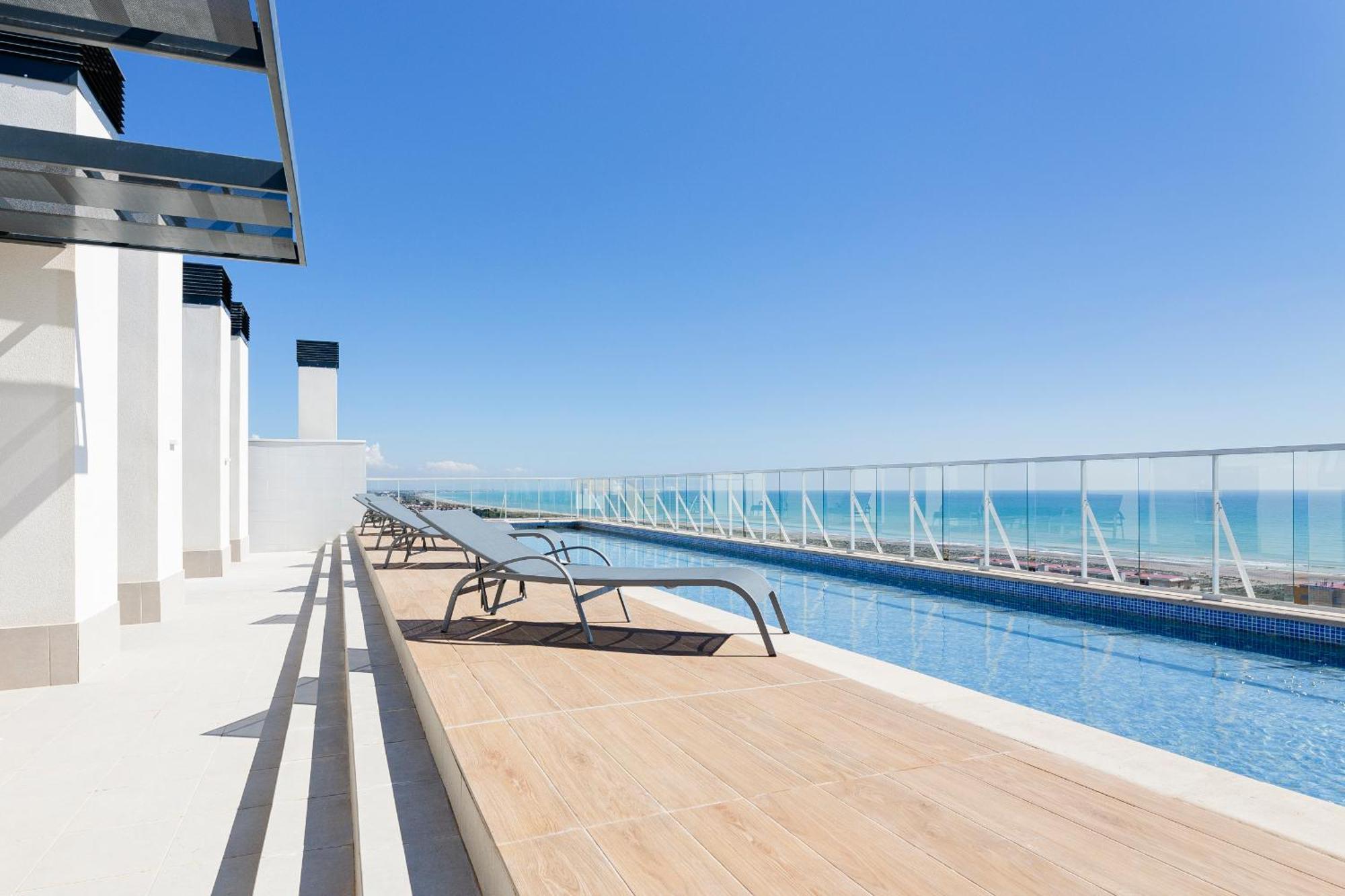 Apartamentos En Canet Al Mar, Junto Playa Y Con Piscina Canet d'En Berenguer Exteriör bild